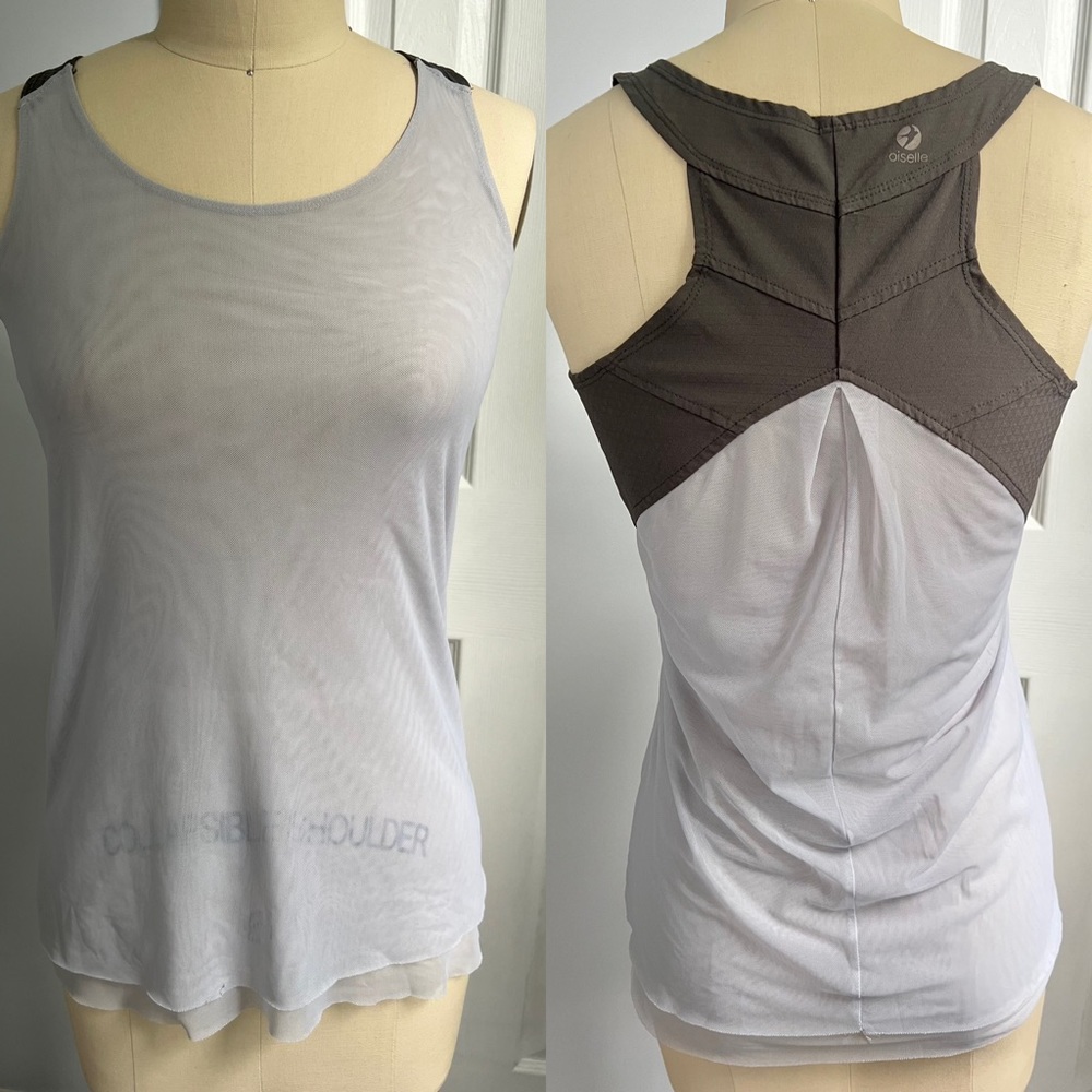 Oiselle Mesh Workout Tank Top